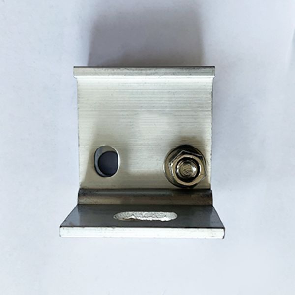 ISO 9001 Certified Silver Solar Panel Mounting Clamps Weather Proof