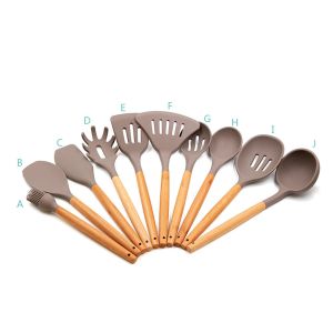 Buy cheap Nonstick Coated Kitchen Pot Shovel Silicone Cooking Utensils 828g from wholesalers