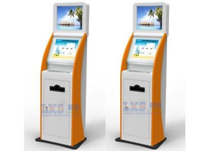 Quality Keyboard Dual Screen Kiosk With LCD Touch Screen Computer Internet Kiosk for sale