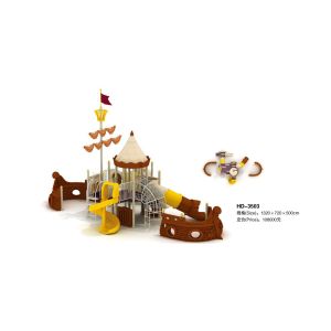 Buy cheap Amusement Park Equipment Large Pirate Ship Children Playground Equipment Children Play Facility from wholesalers