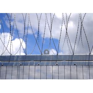 Buy cheap High Security Wire Fence with Wall Spikes On the top of 358 clearvu fencing panels from wholesalers