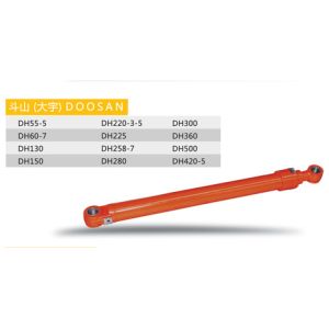 DOOSAN hydraulic cylinder excavator spare part DH220-5 boom , arm ,bucket ,