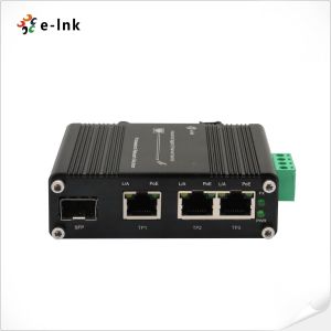 Buy cheap Mini Industrial 3 Port 10/100/1000T 802.3at PoE + 1-Port 100/1000X SFP #Ethernet #Switch With 12~48VDC Input from wholesalers