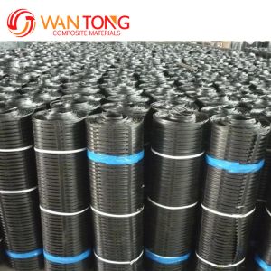 Buy cheap 1m Roll Width Asian Design PE Uniaxial Fence Mesh Geogrid for Road Driveway Reinforcement from wholesalers