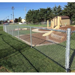 Buy cheap High quality  Galvanized Chain-Link Fence Gate 1.8m*0.9m for Victoria from wholesalers