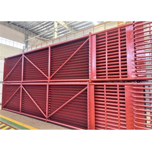 China Painted Sprial Fin Boiler Economizer Exhaust Gas Economiser Bare Tubes on sale
