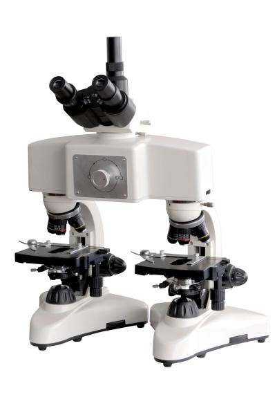 Buy cheap Lab Bullet Comparison Microscope 40-1000x 4x 10x 40x 100x from wholesalers