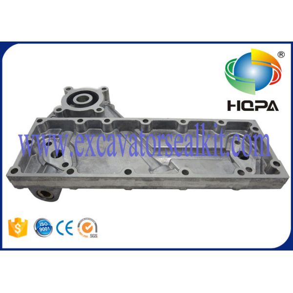 Quality High Precision Excavator Engine Parts , Komatsu 6D95 Oil Cooler Cover Assy 6207-61-5110 for sale