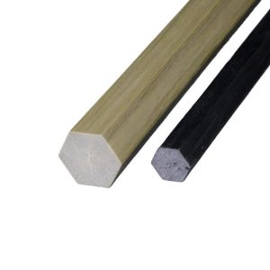 Customizable Solid Hexagon Pultruded Hexagonal Fiberglass Bar For Equipment