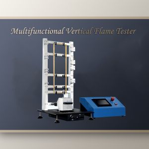 Buy cheap Multifunctional Vertical Flammability Tester Machine ISO 6940 PLC Control from wholesalers