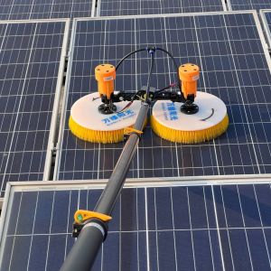 Buy cheap Solar Panel Cleaning System Water Fed Handle Brush for Cleaning Photovoltaic Farms from wholesalers