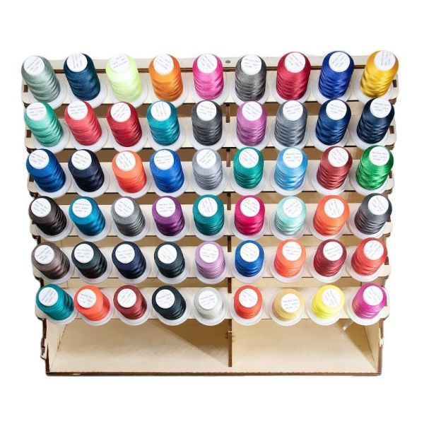 Buy cheap Embroidery Thread Polyester Pattern Dyed Small Cone 1000M 40 Colors 100% Polyester from wholesalers