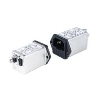 Buy cheap 115VAC/60Hz Noise AC Filter YB11B1 1A 3A 6A 8A IEC Inlte Filter With Fuse product