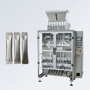 Automatic Multi Lane Packing Machine with 30-50bag/min/lane Speed 0.65mpa Air