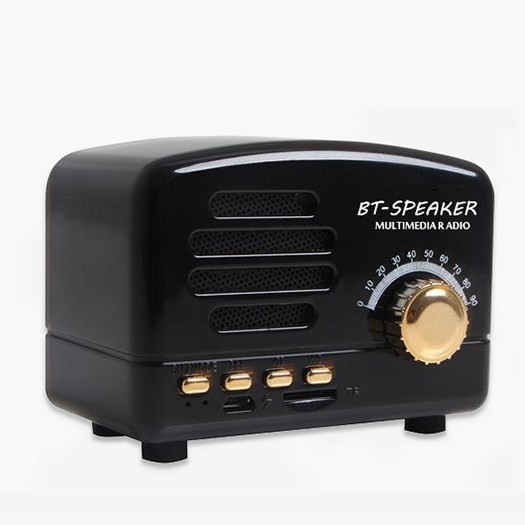 Buy cheap Pink Black Brown Wooden Color Classic Round Portable Bluetooth Speaker Clock Type mp3 Music Playing with Fm radio from wholesalers