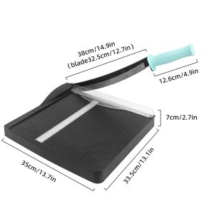 Buy cheap ZEQUAN Engineering Plastic ABS Manual Paper Cutter Office Cardboard Guillotine Trimmer from wholesalers