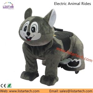 China Animal Rider Kiddie Plush Ride, Coin Operated Walking Animal Coin Operated Kiddie Rides on sale