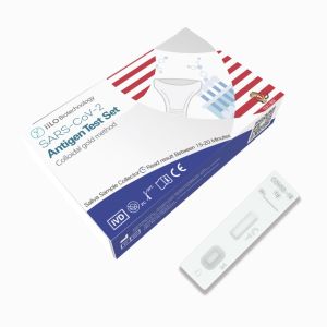 99% Accuracy SARS-CoV-2 Saliva Antigen Test Kit 70mm Home Use