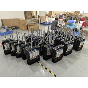 12 band 400W omnidirectional portable move manpack anti drone FPV UAV signal