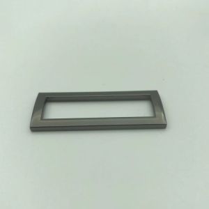 Buy cheap Silver Grey Color 1 Inch Metal Hook Buckle Custom Logo Service from wholesalers