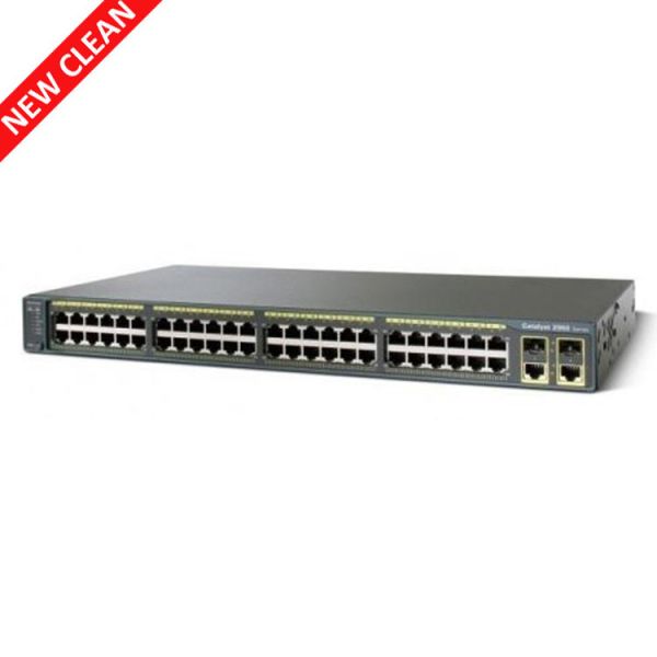 Quality WS-C2960+48TC-L Intelligent Ethernet Switch Cisco 2960 48 Ports 110 V AC Input Voltage 2960-PLUS 48TC-L for sale