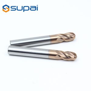 Buy cheap High Precision Tungsten Steel HRC65 Solid Carbide End Mill from wholesalers