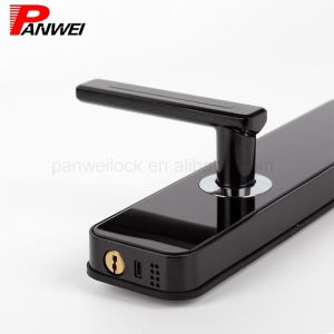 High Security Digital Keypad Door Lock Support Passcode Card And Key Open