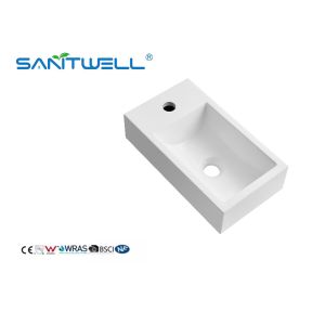 Buy cheap SWZ400 Cheap Price Wholesale China Suppliers Artificial Stone Basins Color Customized Acceptable Counter Top Sinks from wholesalers