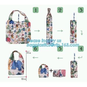 Hot sale best quality custom reusable promotional folding foldable polyester