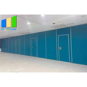 Buy cheap Function Hall Foldable Acoustic Partition Panels With Moveable Pass Door from wholesalers