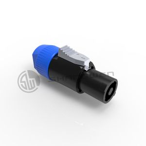 Buy cheap 30A Loudspeaker Connector Electrical 4 Pin Speakon Connector from wholesalers