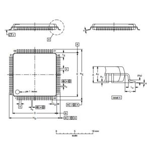 Buy cheap 32-bit ARM Cortex-M3 microcontroller; LPC1752FBD80 QFP Integrated Circuit Chip from wholesalers