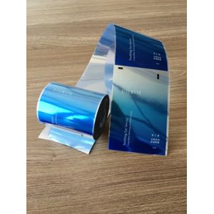 Buy cheap 375um 600m Per Roll Plastic Laminated Web With Gravure Printing from wholesalers