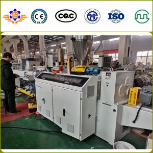 Buy cheap 250-630MM Double Screw PVC Pipe Extrusion Line Plastic Water Pipe PVC Tube Making Machine Conical twin Screw from wholesalers