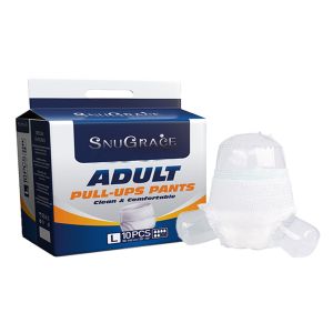 Buy cheap Adults Disposable Incontinence Panty Diaper Pants with Soft Nonwoven Fabric Top Sheet from wholesalers