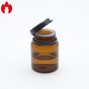 Buy cheap Borosilicate 10ml Brown Glass Vial With Plastic Cap from wholesalers