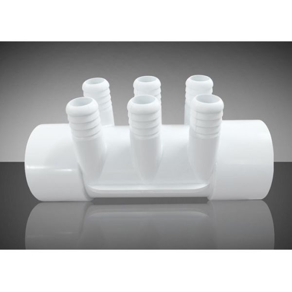 Buy cheap Spa And Pool PVC Plastic Water Manifold 2" slip x 2" slip x (6) , Hot Tub Replacement Parts from wholesalers