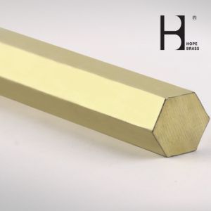 Buy cheap Heat Resistant Square Brass Rods , C38500 Brass Hexagonal Bars from wholesalers
