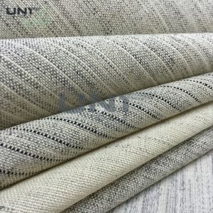 Interlining wholesale high quality 180gsm cotton canvas fabric hair interlining