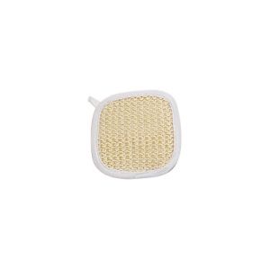 Buy cheap 10x10 cm Natural Sisal Bath Scrubber Square Body Exfoliating Pad from wholesalers