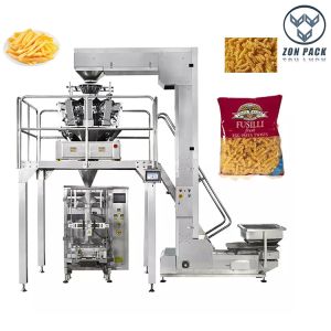 Buy cheap Pasta Chips Gusseted Bag Automatic Vertical Packing Machine PLC Control from wholesalers
