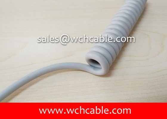 Buy cheap UL21923 Easy Operation Excellent Rebound Curly Cable 105C 30V from wholesalers