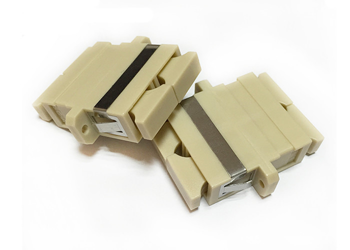 Buy cheap SC Duplex Fiber Optic Adapter Single / Multi Mode Type Various Color from wholesalers