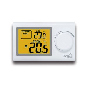 Buy cheap Non Programmable Wireless Heating Thermostat Transmitter / Receiver S2401RF from wholesalers