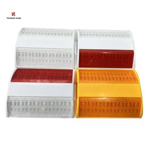 China Plastic Road Stud Reflective Cat Eyes Traffic Plastic Road Safety Stud on sale