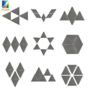 Buy cheap Ws2812 LED Matrix Panels Synchronization Control System With Wide Viewing from wholesalers