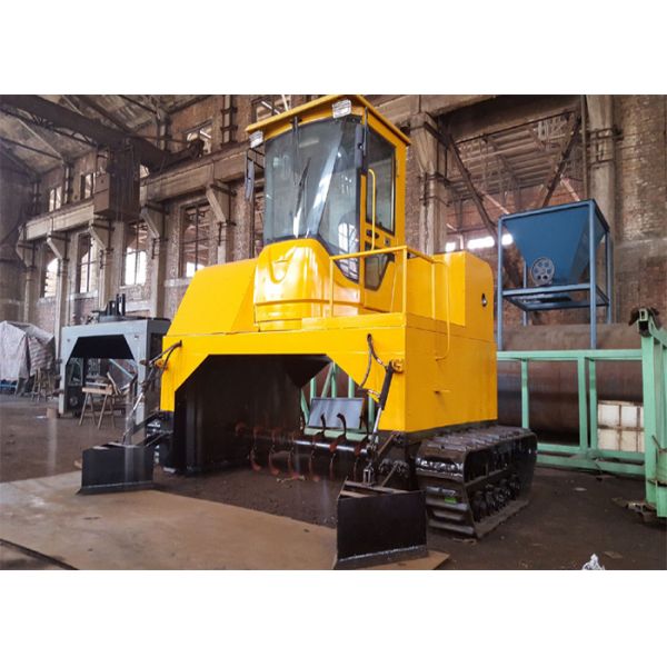 Buy cheap Stepless speed regulating 800m³/h windrow turner machine from wholesalers