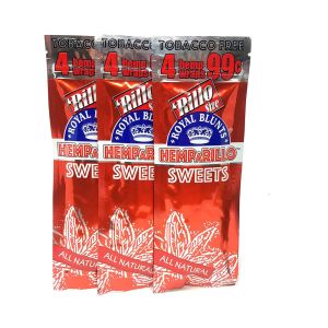 Buy cheap Empty Heat Seal Reclosable Pack Cigar Wrapper Blunt Cigarette Aluminum Foil k Packaging Sachet from wholesalers