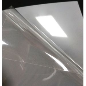 Buy cheap Super Glossy OEM Transparent Self Adhesive Vinyl with Removable Glue from wholesalers