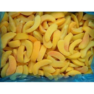 Buy cheap BRC New Crop 1/8 Cut IQF Frozen Peach Slices from wholesalers